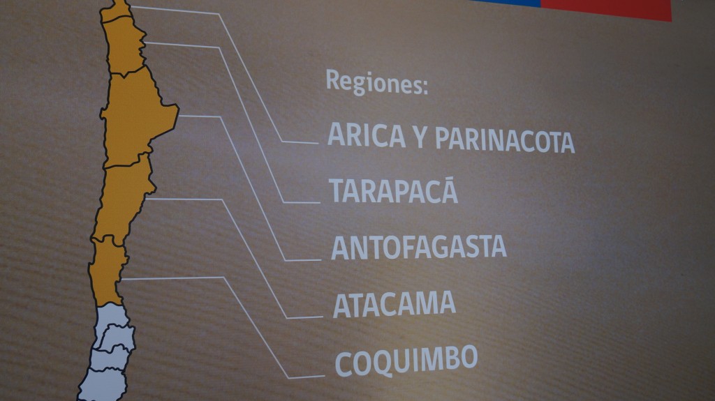 Las regiones de Chile